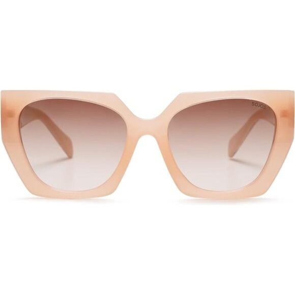 Big Trendy Polarized Sunglasses Oversized Cateye Lentes De Sol Para Mujer SJ2205